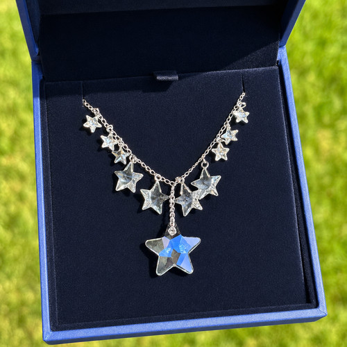 Collana swarovski cigno - collana,