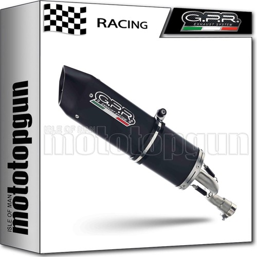 Scarico racing alluminio - alluminio, nero