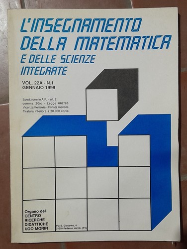 Insegnamento della - l'insegnamento,