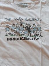T-SHIRT MAGLIA ULTRAS LAZIO DEGLI IRRIDUCIBILI DOPPIA STAMPA NUOVA TG XL