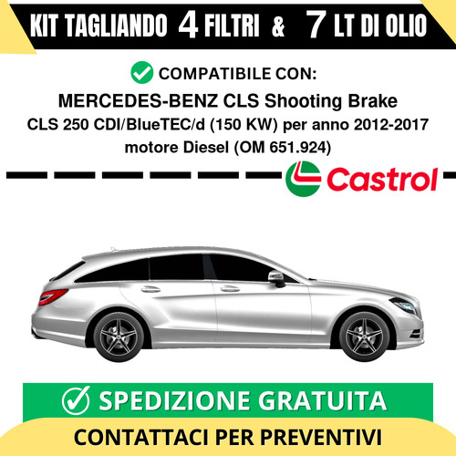 Tagliando per mercedes benz - per, mercedes-benz