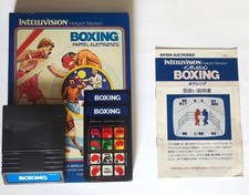 INTELLIVISION BOXING - GIAPPONESE RARO - © 1980 MATTEL