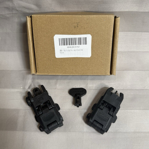 Mągpul flip back sight - up, up