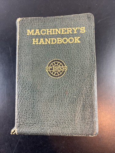 Machinery handbook machine - machinery's,