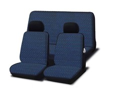 Coprisedili per Seicento 600 fodere su misura copri sedili set colore blu con