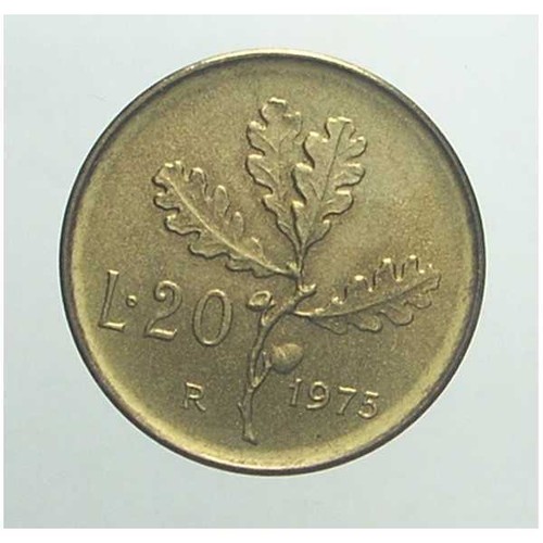 Repubblica italiana 20 lire - italiana,