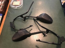 COPPIA N°2 Specchietti Retrovisori+staffe parabrezza malaguti centro 125 160