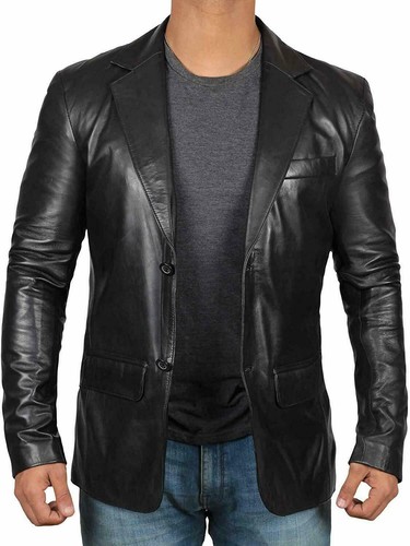 Blazer uomo 100 vera pelle - uomo, di