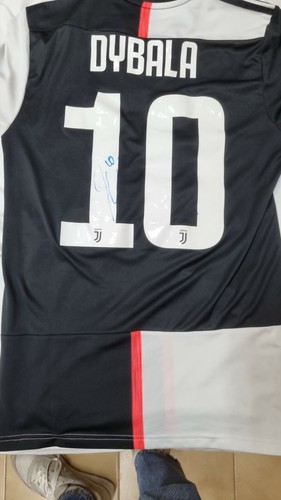 Maglia autografata dybala - autografata,