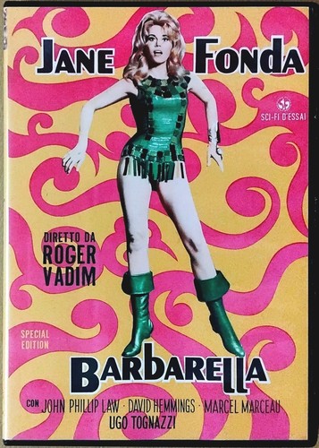 Barbarella dvd 1968 sinister - dvd,