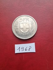 Svizzera monete 5 franchi - svizzera, da