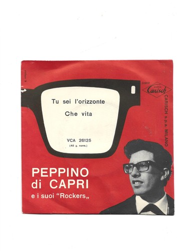 Peppino capri disco 45 - peppino, -disco