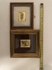 Coppia quadretti foglia - -,