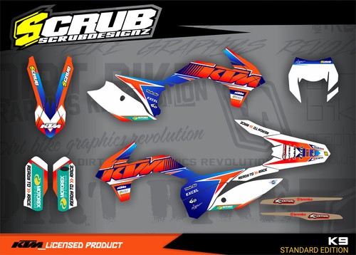 Adesivo ktm exc decoro - exc, 200