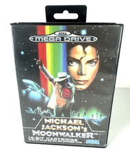 MICHAEL JACKSON'S MOONWALKER SEGA MEGA DRIVE PAL NO LIBRETTO