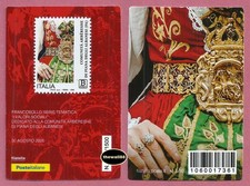 ITALIA 2025  Comunità Arbereshe di Piana degli Albanesi (PA)  TESSERA FILATELICA
