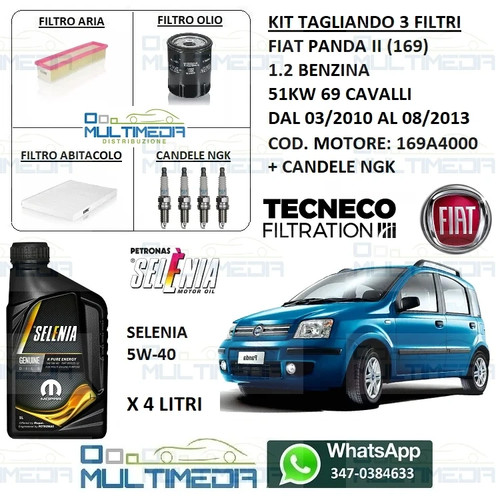 Tagliando filtri candele ngk - 3,