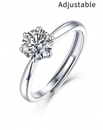 Anello moissanite con - moissanite,