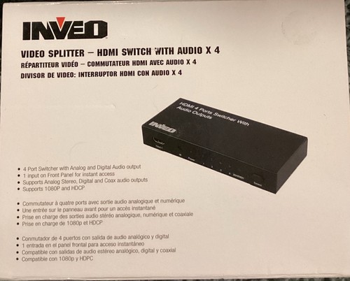 Inveo video splitter switch - inveo, splitter;