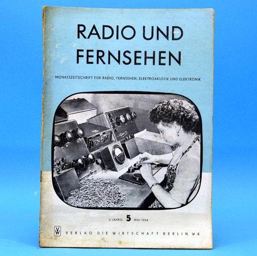 Radio televisione ddr 1954 - radio,