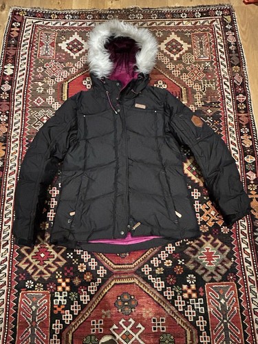 Cappotto donna nero medio sci