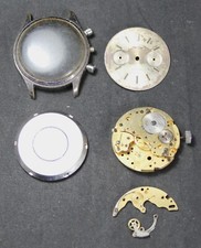 Orologio Vulcain Cronografo Valjoux 7730 17j 36mm - Incabloc - Ricambi/Riparazione