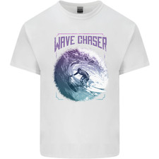 Onda Chaser Surf Surfer Uomo Cotone T-Shirt
