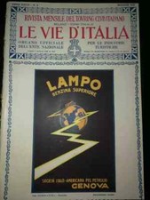 RIVISTA TOURING 1922 FOTO