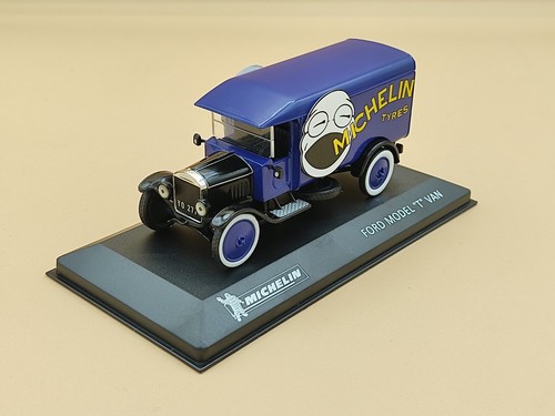 Ford model van - 1/43, bleu