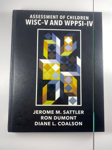 Assessment children wisc v - of, wisc-v