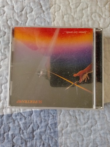 Supertramp famous last - supertramp, words