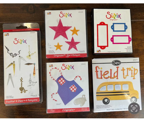 Sizzix die cuts - die, cuts: