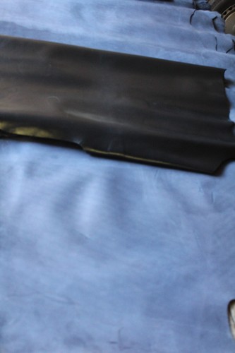 Capretto nero vera pelle - nero,