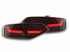Coppia fari fanali posteriori LED Audi A4 B8 8K Limo anno 07-11 rosso/nero