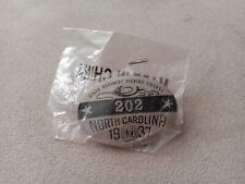 Spilla Nuova Riproduzione North Carolina State Resident Fishing License 1937 - Cina 