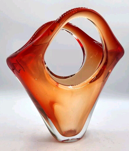 Vaso cesto vetro - vaso,