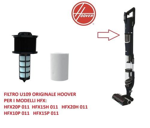 Filtro hoover u109 orginale - filtro,