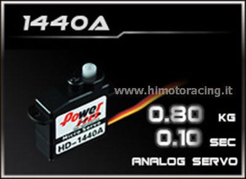 Mini servo analogico power - analogico, hd