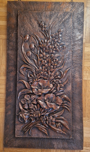 Quadro vintage grande cera - vintage,
