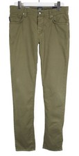 Jeans SARTORIA TRAMAROSSA Leonardo uomo W32 elasticizzato slim fit verde oliva