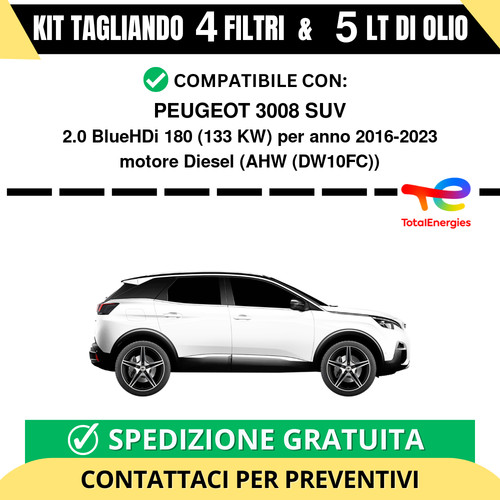 Tagliando per peugeot - tagliando,