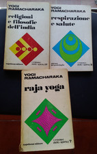 YOGI RAMACHARAKA - RAJA YOGA - MISTERI DI SPIRITO - LOTTO 3 LIBRI