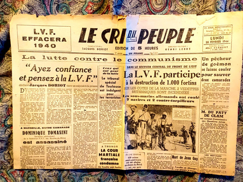 Lvf cri peuple - , du