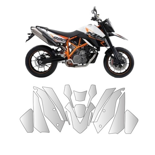 Vinilo ppf ktm 990 - ppf, smr