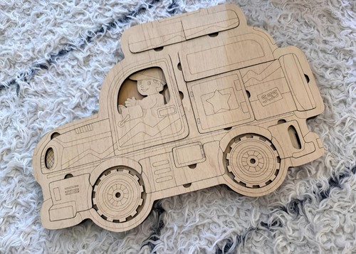 Puzzle auto gioco - per, bambini