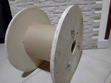 Bobina legno compensato rocchettone BRICOLAGE DECOUPAGE ARREDO INDUSTRIAL B&B