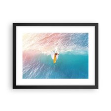 Poster 40x30cm Surf onda luce Stampe Immagini Quadri Moderni Murale