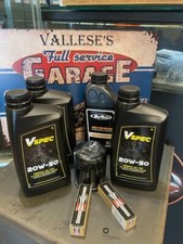Kit tagliando Sportster 883 E 1200 dal 86 al 2020 olio Vspec filtro nero