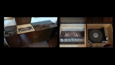 MOBILE STEREO GIRADISCHI DUAL 1011 RADIO ISABELLA FM AM LUNGHE CORTE  VINTAGE