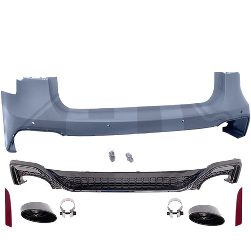 Paraurti posteriore rs6 look - paraurti,